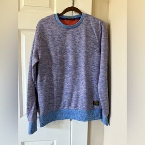 Men’s Scotch and Soda heathered sweater. Measurements in photos